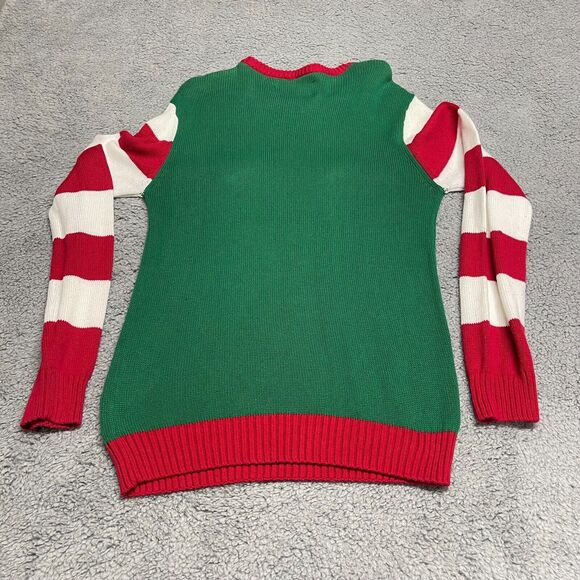 Ugly Sweater Womens Small Christmas Holiday Pullover Sweatshirt - Picture 8 of 12